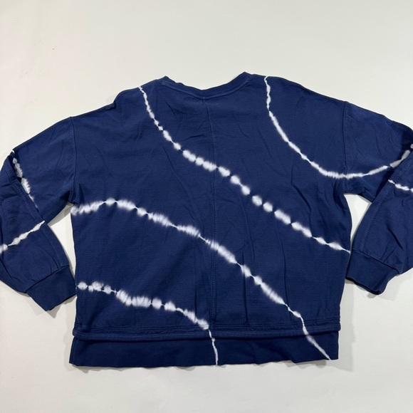 Athleta Sundown Sweatshirt II Eclipse Blue Size Medium - Picture 2 of 6